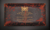 1891 Wilhelm II Visit To London 80mm Bronze Medal Pair - In Double Case