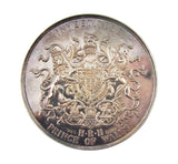 1969 Prince Of Wales Investiture 51mm Silver Medal - By Vaughton
