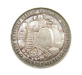 1909 British Dairy Farmers Association 47mm Silver Medal - Cased