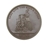 1831 William IV Coronation 39mm Medal - By Halliday