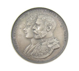 1911 George V Coronation 39mm Silver Medal - By Carter