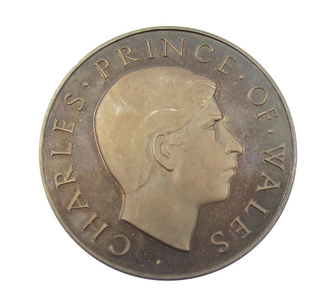 1969 Prince Of Wales Investiture Silver Medal Pair - By Pinches