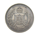 1902 Edward VII Coronation 39mm Silver Medal - By Carter