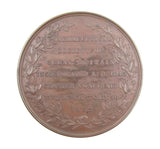 1852 Pharmaceutical Society Of Great Britain 70mm Medal - By Wyon