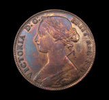 Victoria 1861 Penny - Y Over Y In Penny