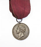 1821 Coronation Of George IV 35mm Silver Medal - By Avern