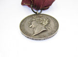 1821 Coronation Of George IV 35mm Silver Medal - By Avern