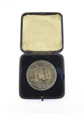 1902 Edward VII Coronation Borough Of Beccles 45mm Silver Medal