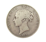 Victoria 1850 Halfcrown - Fine