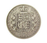 Victoria 1850 Halfcrown - Fine