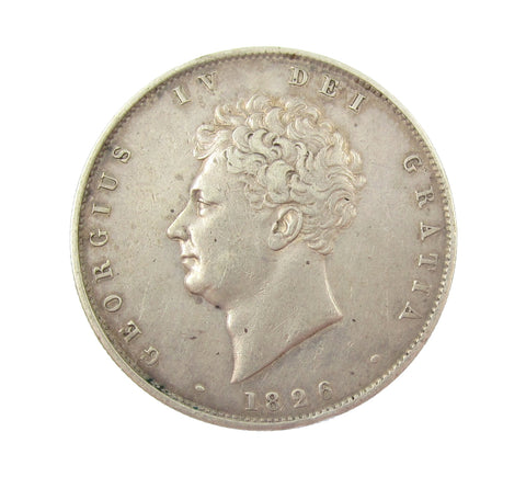 George IV 1826 Halfcrown - GVF