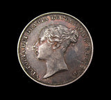 Victoria 1852 Sixpence - EF