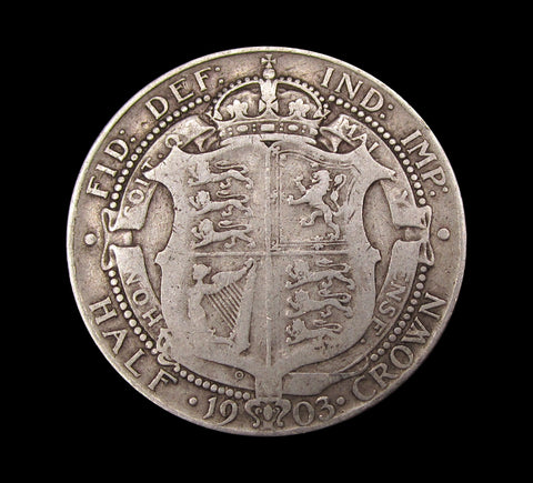 Edward VII 1903 Halfcrown - Fine