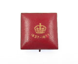 1897 Royal Mint Hard Case For Jubilee 26mm Gold Medal
