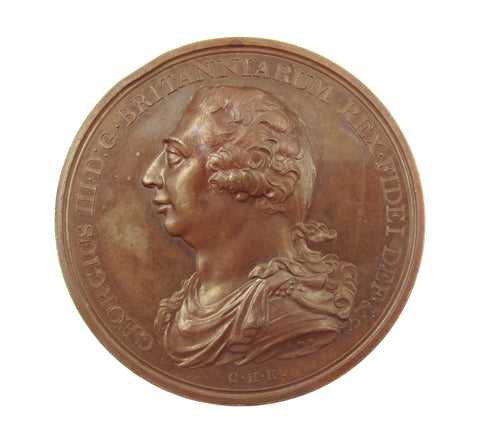 1801 Union Of Great Britain & Ireland 48mm Medal - By Kuchler