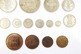 George VI 1937 15 Coin Cased Proof Set - Crown To Maundy