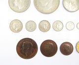 George VI 1937 15 Coin Cased Proof Set - Crown To Maundy