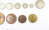 George VI 1937 15 Coin Cased Proof Set - Crown To Maundy