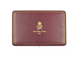 George VI 1937 15 Coin Cased Proof Set - Crown To Maundy