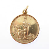 Ireland 1913 Royal Horticutural Society Of Ireland 25mm Gold Medal