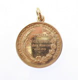 Ireland 1913 Royal Horticutural Society Of Ireland 25mm Gold Medal