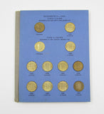1937-1967 Complete Run Brass Threepences In Whitman Folder - UNC