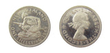 New Zealand 1965 7 Coin Prooflike 'Ballot' Coin Set