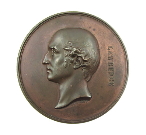 1860 Sir Thomas Lawrence Art Union 55mm Medal - By Adams
