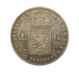 Netherlands 1852 Wilhelm III 2.5 Gulden - NEF