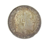 India Edward VII 1907 Half Rupee - NGC AU58