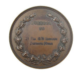 India 1883-84 Calcutta International Exhibition 51mm Medal - Cased