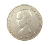 Spain Alfonso XIII 1888 5 Pesetas - GF
