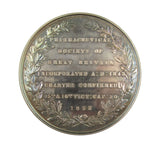 1852 Pharmaceutical Society Of Great Britain 70mm Silver Medal - By Wyon