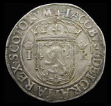 Scotland James VI 1570 Ryal Sword Dollar - GVF