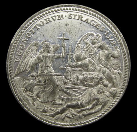 Italy 1572 Pope Gregory XIII St Bartholomew’s Day Massacre 34mm Medal