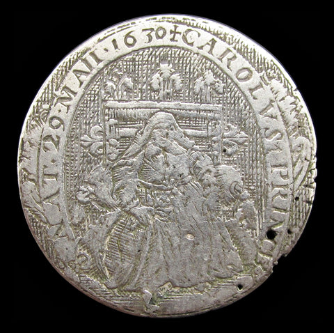 1630 Birth of Prince Charles Silver Counter - By De Passe