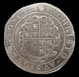 Charles I 1646-1646 Tower Mint Crown - Mintmark Sun