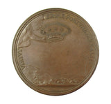 1649 Charles I Death & Memorial 50mm Bronze Medal - By Roettier