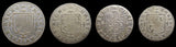 Charles II 1660-1685 Undated Milled Maundy Set