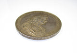 1667 Charles II Peace Of Breda 56mm Silver Medal By Roettiers - EF