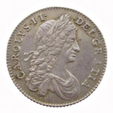 Charles II 1663 Shilling - EF