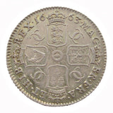 Charles II 1663 Shilling - EF