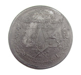 1667 Charles II Peace With Holland 45mm White Metal Medal - EF