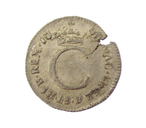 Charles II 1670 Maundy Penny - GVF