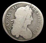 Charles II 1676 Shilling - VG