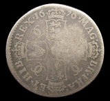 Charles II 1676 Shilling - VG