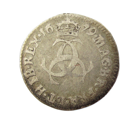 Charles II 1679 Threepence - Fine