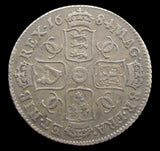 Charles II 1684 Shilling - VF