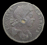 James II 1686 Tin Halfpenny - Fine
