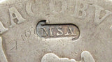 James II 1687 Halfcrown - Countermarked 'MSA'